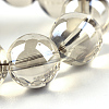 Electroplate Glass Beads Strands EGLA-Q062-8mm-A11-4