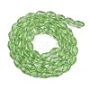 Transparent Glass Beads Strands EGLA-N013-T4mm-D13-2