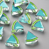 Transparent Enamel Acrylic Beads TACR-S155-001G-1