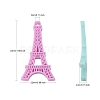 Resin Eiffel Tower Pendants X-RESI-A1043-M-2