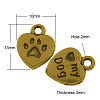 Tibetan Style Alloy Charms Pendants LS-TIBEP-A123278-AG-FF-1