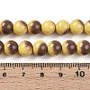 Baking Paint Glass Beads Strands DGLA-N012-8mm-09-4