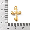 304 Stainless Steel Rhinestone Pendants STAS-D300-01G-16-3