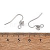 SHEGRACE Brass Pave Cubic Zirconia Earring Findings XGRQ4S985-740P-3