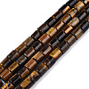 Natural Tiger Eye Beads Strands X-G-N326-150-B02-1