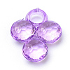 Transparent Acrylic Pendants TACR-S144-53-3