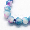 Natural Dyed Persian Jade Gemstone Bead Strands G-R271-6mm-XP19-2