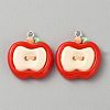 Opaque Resin Pendants CRES-CJC0011-004A-P-1