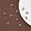 Tarnish Resistant Polished 316 Surgical Stainless Steel Lobster Claw Clasps X-STAS-R072-11A-4