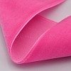 Polyester Velvet Ribbon for Gift Packing and Festival Decoration SRIB-M001-4mm-156-2