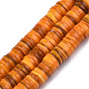 Natural Freshwater Shell Beads Strands BSHE-I016A-01G-1
