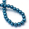 Baking Paint Glass Pearl Round Bead Strands X-HY-Q003-10mm-06-4