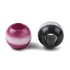 Opaque Acrylic European Beads OACR-Z036-05B-01-2