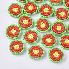 Glass Seed Beads Cabochons FIND-S321-03H-1