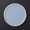 DIY Flat Round Cup Mat Silicone Molds DIY-E036-02-3