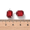 Rhinestone Pendants RGLA-P038-02P-09-3