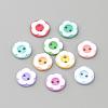 2-Hole Acrylic Buttons BUTT-S020-34-1