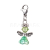 Angel Glass Pendant Decorations HJEW-TA00207-3