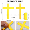 Acrylic Mirror Cake Toppers FIND-WH0152-206A-2