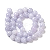 Natural Dyed White Jade Beads Strands G-M402-C04-04-4