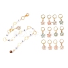 Knitting Row Counter Chains & Locking Stitch Markers Kits HJEW-AB00488-1