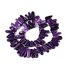 Dyed Natural Quartz Beads Strands G-Q606-24A-07-2