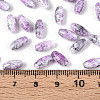 Baking Paint Glass Seed Beads SEED-N008-06E-4