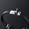 201 Stainless Steel Constellation Beaded Bracelet ZODI-PW0001-044C-2