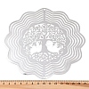 201 Stainless Steel 3D Rotating Hanging Wind Spinner STAS-B122-01P-08-3