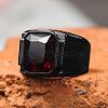 Alloy with Glass Finger Rings for Men FS-WG2A945-04-2