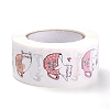 500 Adorable Round Cartoon Stickers in 6 Designs X-DIY-B010-01-3