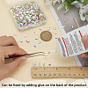 580Pcs 14 Styles Glass Rhinestone Cabochons GGLA-FG0001-06-3