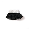 Polyester Double-Layer Organza Ribbons OCOR-WH0060-23A-3