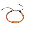 Multi-strand Fibre Wax Threads Braided Bracelet GN8006-2-1