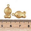 304 Stainless Steel Pendants STAS-L297-02G-3