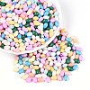 Baking Paint Glass Seed Beads SEED-T007-15M-3