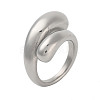 Non-Tarnish 304 Stainless Steel Rings for Women RJEW-K270-05D-P-1