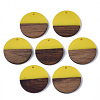 Resin & Wood Pendants RESI-S358-02B-31-1