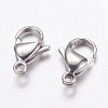 Tarnish Resistant 316 Surgical Stainless Steel Lobster Claw Clasps 316-FL15A-2