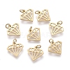 Ion Plating(IP) 304 Stainless Steel Charms X-STAS-H100-25G-2