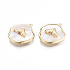 Brass Pendants KK-Q767-003-NF-4