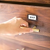 Iron Name Card Label Holder Frames IFIN-GA0001-03-4