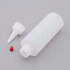Plastic Squeeze Condiment Bottles with Red Tip Cap AJEW-XCP0001-14-2