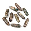 Tibetan Style dZi Beads TDZI-E004-57-1