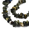 Natural Peridot Beads Strands G-R002-12-2