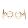 Brass Toggle Clasps X-KK-F820-07G-1