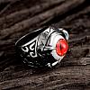 Unique 316L Surgical Stainless Steel Men Rings RJEW-BB03822-9B-3