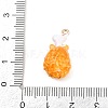 Drumstick Shrimp Alloy Enamel Pendants LS-ENAM-P264-01F-G-4