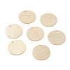 Brass Charms KK-Y003-06C-G-1