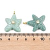 Natural Amazonite Pendants G-H353-01G-06-3